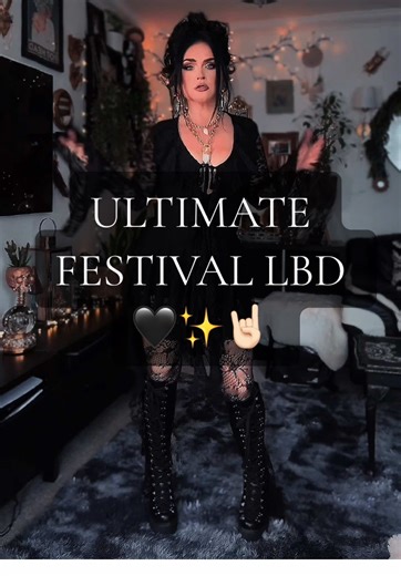 Effortless Lace Black Mini Dress for Festivals