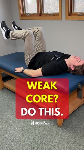 1.5M views · 12K reactions |  Best Core Strengthening Exercise #corestrength #coreworkout #coreexercises #SpineCare #DrRowe | SpineCare Decompression and Chiropractic Center | Facebook