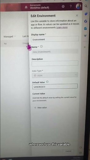 Use Environment Variables in Power Automate