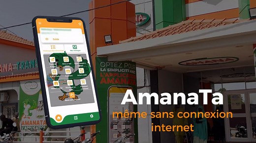 🔥 La révolution est enfin là ! Désormais, accédez à votre compte AmanaTa sans connexion internet 🌍 Consultez votre solde, faites du compte à compte, retirer de l'argent (envoi à moi-même), et bien plus… même sans data 📲 ✅ Regardez cette vidéo pour découvrir comment ça fonctionne, étape par étape. 👉 Disponible dès maintenant sur le Play Store. Téléchargez-la ou faites la mise à jour de votre application. #AmanaTa #SansInternet #Innovation #PaiementMobile #InclusionFinancière #Niger | AMANA Tr
