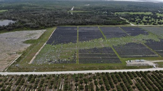 Photos reveal dramatic aftermath of tornado hitting a solar farm - The Weather Network
