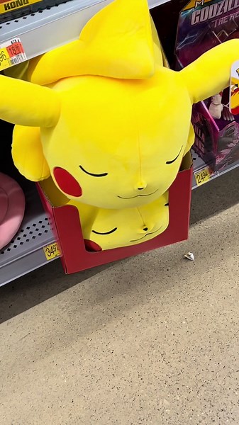 I had a big sleeping Charmander, Squirtle and Bulbasaur so I had to get the Pikachu 😖 #pokemon #pokémon #pokemontoy #pokemontoys #pokemonplush #pokemonplushie #pokemonplushies #pokémontoy #pokémonoys #pokémonplush #pokémonplushie #pokémonplushies #pikachu #pikachutoy #pikachutoys #pikachuplush #pikachuplushie #pikachuplushies