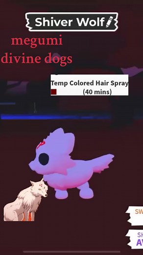 ways to color your shiver wolf 🐺 #adoptme #shiverwolf #wolfadoptme #cute #adoptmecolors #adoptmepets #fyp #fyppp #fyppppp