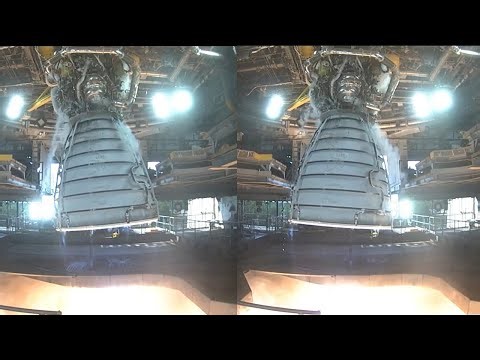 SLS RS-25 Engine Test, 29 November 2023 (gimbal test)