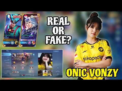 PLAY WITH ONIC VONZY IN RANK!! BEST GAMEPLAY GLOBAL GORD - MOBILE LEGENDS