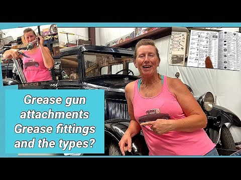 Know your grease fittings and grease gun attachments