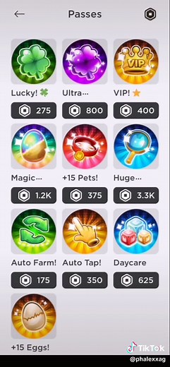 Pet Simulator 99 Gamepasses 🔥 Ready na ba Robux nyo guys? #ps99 #petsimulator99 #robloxfyp