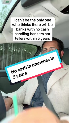 I see a lot of signs for this bank transition. Bankers are being more responsible for conversations and ATM advancement have gotten much better. Cash will be in branches just most likely in a different capacity. Bankers will be more responsible for financial interactions rather cash handling. #realest_branchmanager #bank #banker