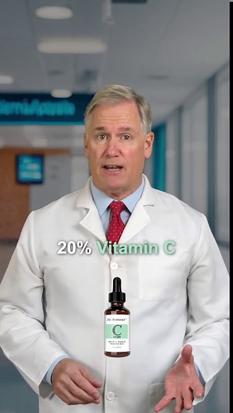 Dr. Brenner Vitamin C Serum with Ferulic Acid, Vitamin E and Hyaluronic Acid 1oz.