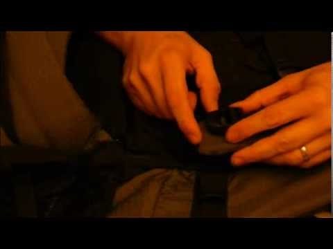 Backpack strap ladder lock buckle repair