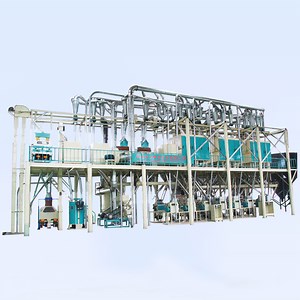 [Hot Item] Automatic Corn Flour Mill Grits Processing Equipment Maize Meal Grinding Milling Machinery
