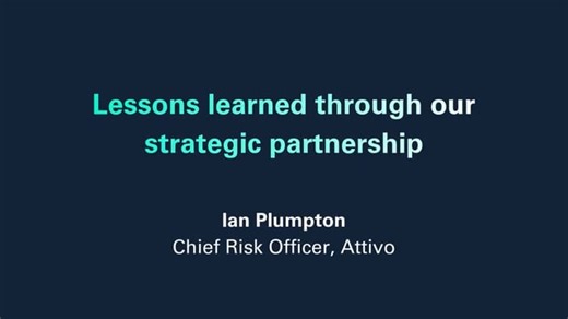 Attivo OAS event - Ian Plumpton Attivo - Lessons learned through our strategic partnership