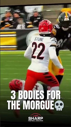 Steelers TE Darnell Washington Destroyed The Bengals Defense