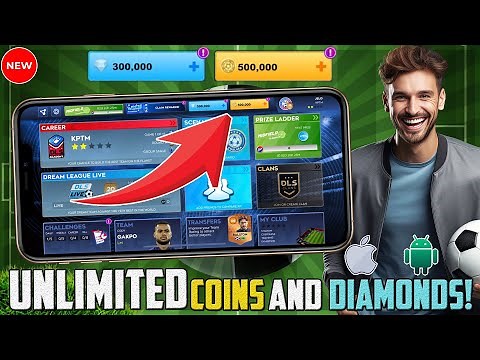 DLS 26 Hack/Mod Apk - How to Get Unlimited Diamonds & Coins in Dream League Soccer 2026 iOS, Android
