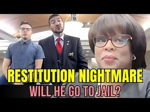 Judge's ULTIMATUM: Pay $10K Restitution or Go to Jail