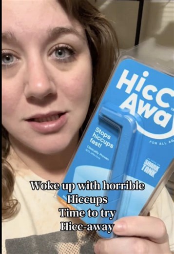Waking up with intense hiccups is rough, so huge thanks to TikTok creator @katiefaysfavorites for sharing her real experience trying HiccAway. 😅🥤 No tricks, no breath-holding, just a quick reflex reset that helps calm the diaphragm fast. If morning hiccups hit you too, HiccAway is always ready. Find yours at www.hiccaway.com #hiccaway #hiccuprelief #tiktokcreator #tiktokreview
