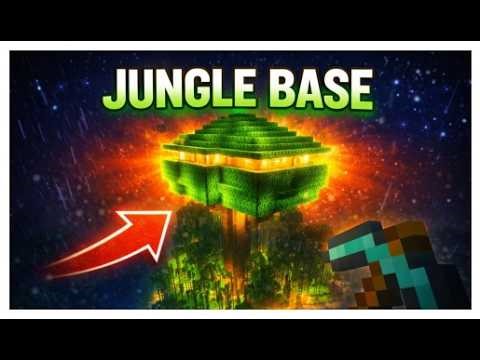 I Built a Giant Jungle Tree Base | Minecraft Survival