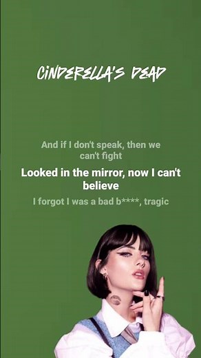 cinderella's dead Song by EMELINE ‧ 2023(Lyrics Video) #newmusic #songlyrics ‪@emelineisme‬