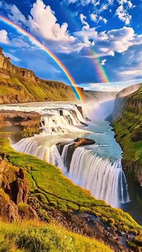 🌋 Iceland — The Land of Fire and Ice ❄️ Iceland is a breathtaking blend of contrasts — where fiery volcanoes meet shimmering glaciers, and roaring waterfalls tumble into moss-covered valleys. The air is crisp, the landscapes untouched, and the skies often come alive with the magical dance of the Northern Lights. From black sand beaches and crystal-blue ice caves to bubbling hot springs and vast lava fields, every corner of Iceland feels like stepping into another world. Raw, wild, and impossibl