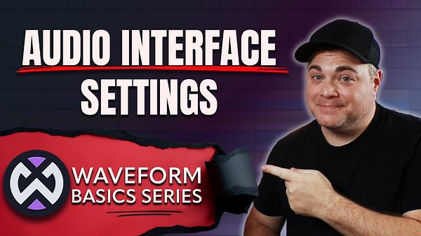 How To Setup Audio Interface In Tracktion Waveform Free & Pro