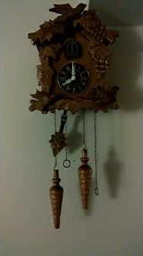 Kendal Handcrafted Wood Cuckoo Clock