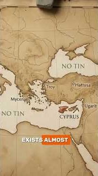 Every Sword in the Ancient World Needed Tin From Afghanistan. No Tin. No Bronze. No Civilisation.