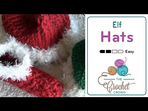 Easy Loom Knitting Elf Hat