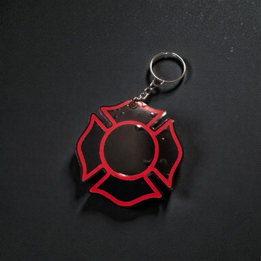 Custom Acrylic Fire Fighter KEYCHAIN - Bag Tag – Backpack – Add Your Name or Your Fire Station Number. - Etsy