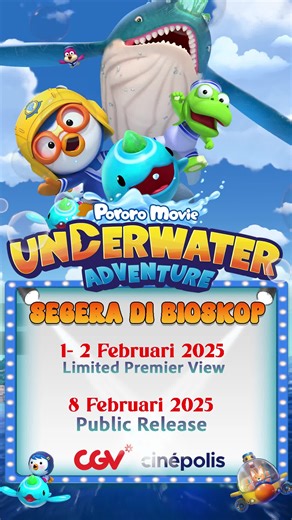 Petualangan Bawah Laut Pororo: Segera Tayang di Bioskop