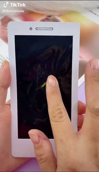 DIY Handmade Mobile Phones with Writing Function