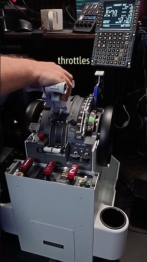 This Boeing 737 Throttle Quadrant Is MIND-BLOWING! #shorts