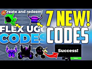 ⚠️UPDATE!!⚠️ ALL WORKING CODES FOR FLEX UGC IN 2025 - ROBLOX FLEX UGC CODES