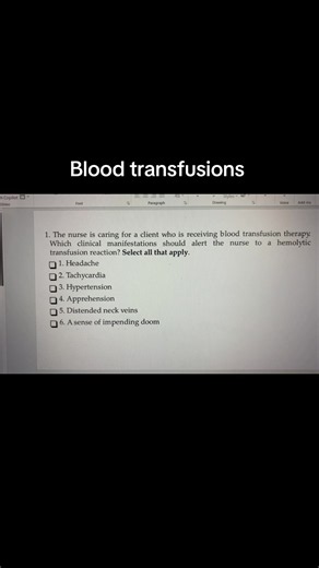 #nclex #blood #transfusion #medsurg | nclex
