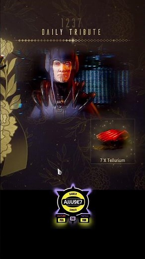 🎮 AJJU The Gamer — Warframe Day 1237 Login Reward