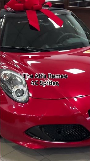 Alfa Romeo 4C Spider: Carbon Fiber Soul in Motion