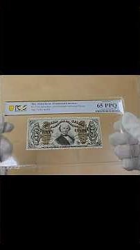 US Fractional Currency #banknotes #papermoney #fractionalcurrency #pmg #pcgc #collectiblenotes