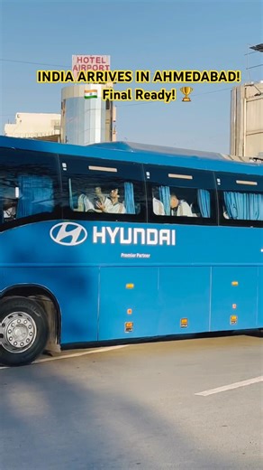 INDIA ARRIVES IN AHMEDABAD! 🇮🇳 Final Ready! 🏆 #T20WorldCup #TeamIndia #Shorts