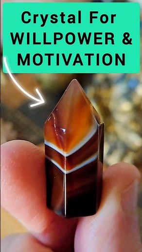 Crystal For Motivation and Willpower (Sardonyx)