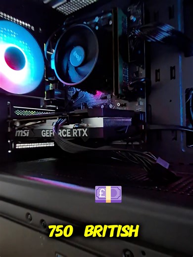 £750 Gaming PC?! 😳 RTX 4060 Ryzen 5600X Build 🔥 Available on Amazon, TikTok Shop & eBay!#PCGaming #gaming #foryoupage❤️❤️