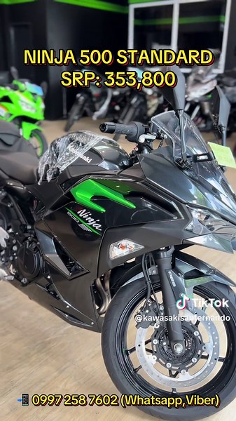 2025 Ninja 500 Standard - Available with Freebies
