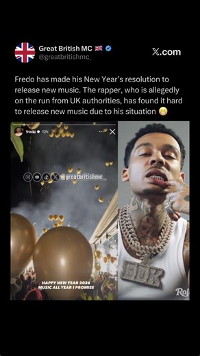 Fredo's New Year Resolution: Release New Music