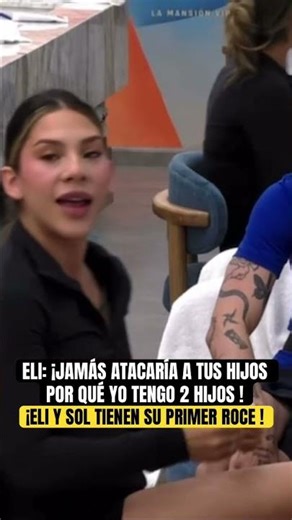 Eli and Sol's first encounter at the VIP mansion 😬😳 #thehouseofthefamous #humor #comedy #fypviral