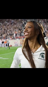 💯DAYS UNTIL @msu_football 💚🏈 | Michigan State Cheerleading Team