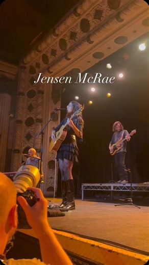 @live_music_24 on Instagram: "Artist: Jensen McCrae Opener: @kaleahlee Venue: The Metro Date: October 22nd 2025 Song: Savannah"