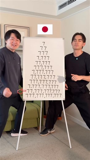 Daijiro だいじろー on Instagram: "🇯🇵日本語と英語、数字の数え方の違い 🇬🇧Counting in English vs. Japanese"