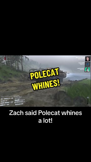 Polecat whines a lot! #bayareabuggs #polecat324 #zachhouseknecht #spintires #friends #ambulance #crying #mcdonalds #codezerogaming