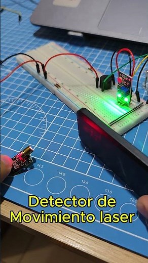 Sistema de seguridad láser con Arduino 🔒🚨#arduino #how #diy #automobile #electronica #python