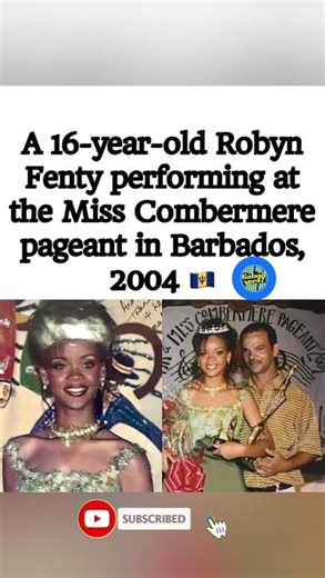 Before The Fame: A 16-Year-Old Robyn Fenty (Rihanna) Performs in Barbados#shorts#duet
