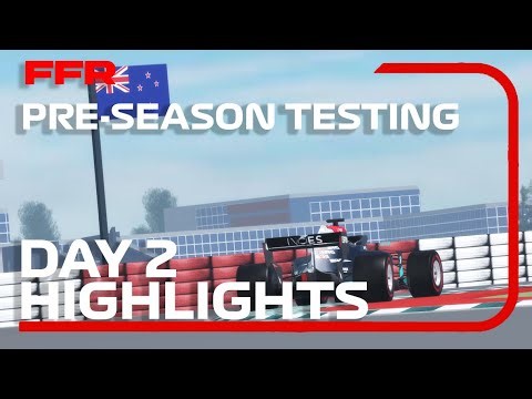 Pre Season Testing Day 2 Highlights│Fridgeley Formula Racers