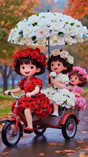 : Magical Rose Garden Fairy | Cute 3D Animation Concept